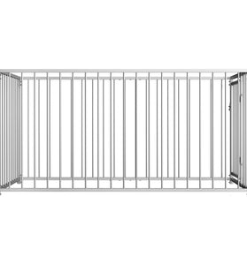 Outdoor dog kennel 100x200x100 cm