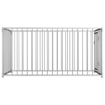 Outdoor dog kennel 100x200x100 cm