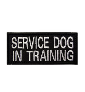 Embroidered Velcro Pet Dog Carrier Sticker Stamp Service Dog
